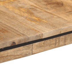 Esstisch 160x80x75 cm Massivholz Mango