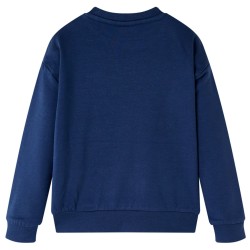 Kinder-Sweatshirt Marineblau 92