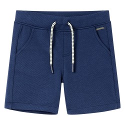 Kindershorts mit Kordelzug Dunkelblau 140