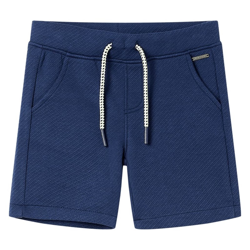 Kindershorts mit Kordelzug Dunkelblau 140