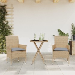 3-tlg. Bistro-Set mit...