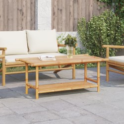 Couchtisch 110x55x45 cm Bambus