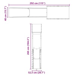 Spielturm Massivholz Kiefer Imprägniert