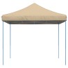 Partyzelt Faltbar Pop-Up Beige 292x292x315 cm