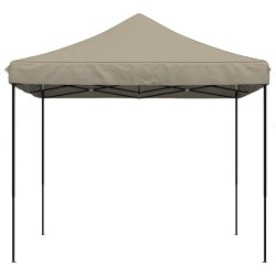 Partyzelt Faltbar Pop-Up Taupe 292x292x315 cm