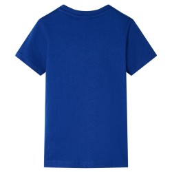 Kinder-T-Shirt Dunkelblau 140