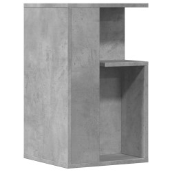 Beistelltisch Betongrau 35x35x60 cm Holzwerkstoff