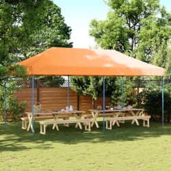 Partyzelt Faltbar Pop-Up Orange 580x292x315 cm