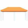 Partyzelt Faltbar Pop-Up Orange 580x292x315 cm