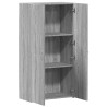 Aktenschrank Grau Sonoma 60x32x115 cm Holzwerkstoff