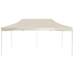 Profi-Partyzelt Faltbar Aluminium 6x3 m Creme