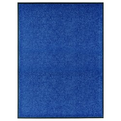 Fußmatte Waschbar Blau 90x120 cm