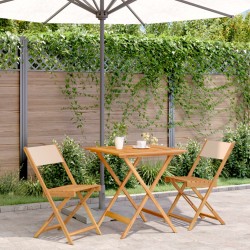 3-tlg. Bistro-Set Beige...