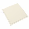 Garten-Sitzkissen 6 Stk. Creme 45x45x2 cm Quadratisch