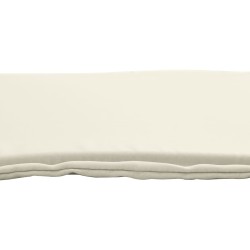 Garten-Sitzkissen 6 Stk. Creme 45x45x2 cm Quadratisch