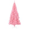 Künstlicher Weihnachtsbaum mit Ständer Rosa 210 cm PVC