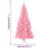 Künstlicher Weihnachtsbaum mit Ständer Rosa 210 cm PVC