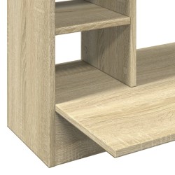 Wand-Schreibtisch Sonoma Eiche 105x48x75 cm Holzwerkstoff