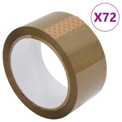 Paketklebeband 72 Stk. Braun 48 mm x 66 m