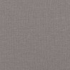 Bettgestell Taupe 90x200 cm Stoff