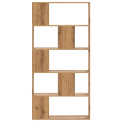 Bücherregal 5 Böden Artisan-Eiche 80,5x23,5x162,5 Holzwerkstoff