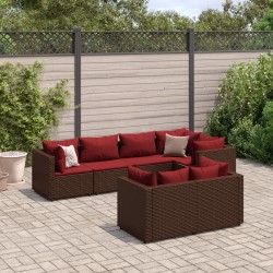 7-tlg. Garten-Lounge-Set...