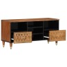 TV-Schrank 100x33x46 cm Massivholz Mango