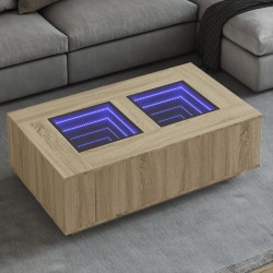 Couchtisch mit Infinity-LED...