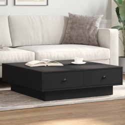 Couchtisch Schwarz 90x90x28...