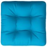 Palettenkissen Hellblau 58x58x10 cm Stoff