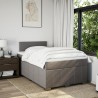 Boxspringbett mit Matratze Taupe 120x190 cm Stoff