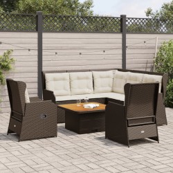 5-tlg. Garten-Lounge-Set...