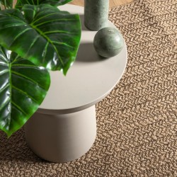 Teppich ZIZUR 80x150 cm Jute-Optik Indoor und Outdoor