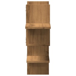 Wandregal Artisan-Eiche 124,5x18x60,5 cm Holzwerkstoff