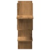 Wandregal Artisan-Eiche 124,5x18x60,5 cm Holzwerkstoff