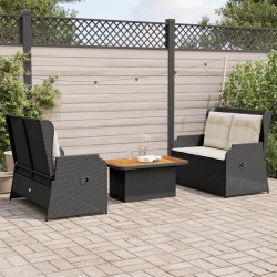 3-tlg. Garten-Lounge-Set...