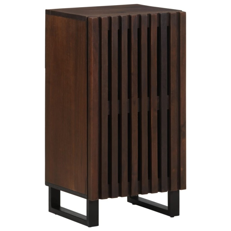 Sideboard Braun 40x34x75 cm Massivholz Mango