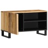 TV-Schrank 80x34x46 cm Raues Massivholz Mango