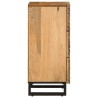 Sideboard 40x34x75 cm Raues Massives Mangoholz