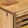 Sideboard 40x34x75 cm Raues Massives Mangoholz