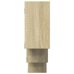 Wandregal Sonoma-Eiche 159x18x66 cm Holzwerkstoff