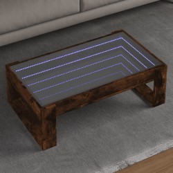 Couchtisch mit Infinity-LED...