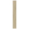 Waschmaschinenregal Sonoma-Eiche 64x24x190 cm Holzwerkstoff