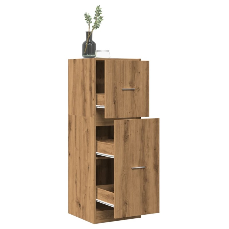 Apothekerschrank Artisan-Eiche 40x41x118 cm Holzwerkstoff