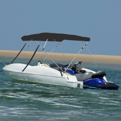 4-Bow Bimini-Top Schwarz...