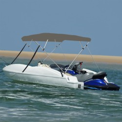 4-Bow Bimini-Top Grau...