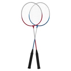 Badminton-Set mit 4 Schlägern und Netz 620x151 cm