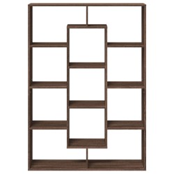 Bücherregal Braun Eichen-Optik 102x29x143 cm Holzwerkstoff