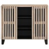 Sideboard 90x34x75 cm Massivholz Mango