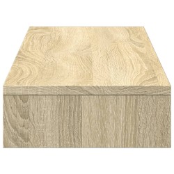 Monitorständer Sonoma-Eiche 100x27x10 cm Holzwerkstoff